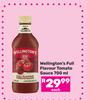 Wellington's Full Flavour Tomato Sauce-700ml