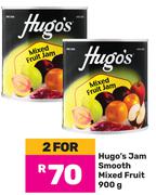 Hugo's Jam Smooth Mixed Fruit-For 2 x 900g