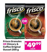 Frisco Granules Or Chicory & Coffee Original Gusset-200g