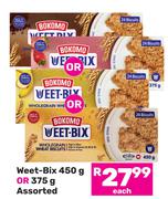 Bokomo Weet Bix Assorted-450g/375g