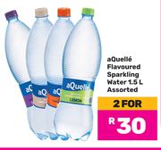 Aquelle Flavoured Sparkling Water Assorted-For 2 x 1.5L