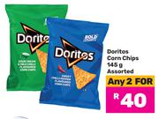 Doritos Corn Chips Assorted-For Any 2 x 145g
