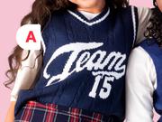 Girls Sleeveless Knitwear 7-14 Years