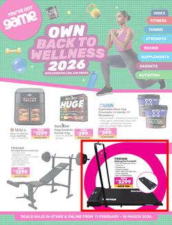 Game : Back To Wellness (11 February - 16 March 2026), page 1