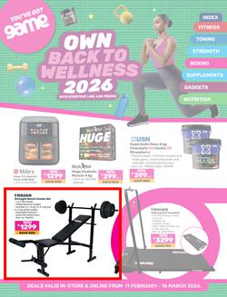 Game : Back To Wellness (11 February - 16 March 2026), page 1