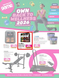 Game : Back To Wellness (11 February - 16 March 2026), page 1