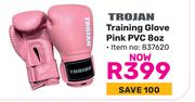 Trojan Training Glove Pink PVC 8oz 837620