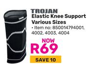 Trojan Elastic Knee Support Various Sizes 850014794001,4002,4003,4004