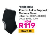 Trojan Elastic Ankle Support Various Sizes 850014803001,3002,3003,3004