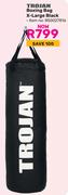 Trojan Boxing Bag X-Large Black 850027816