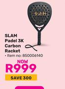 Slam Padel 3K Carbon Racket 850006140