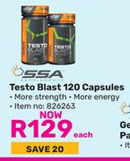 SSA Testo Blast 120 Capsules 826263