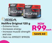 SSA Hellfire Original 819027/819035-120g