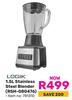 Logik 1.5L Stainless Steel Blender RSH-080476 781310
