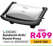 Logik Sandwich Grill/ Panini Press