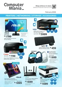 Computer Mania : Printers & Networking (01 February - 28 February 2026)
