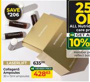 Nutriderma Laserlift Collagen 5 Ampoules 30 x 150ml Ampoules