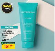 Nutriderma Hydra Hydropore Moisturising Cream-75ml