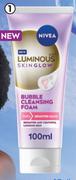 Nivea Luminous 630 Skin Glow Bubble Cleansing Foam-100ml