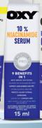 OXY 10% Niacinimide Serum-15ml