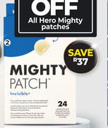Hero Mighty Patch Invisible+ 24 Patches