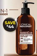 L'Oreal Beard, Face & Hair 3 In 1 Wash-200ml