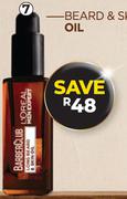 L'Oreal Long Beard & Skin Oil-30ml