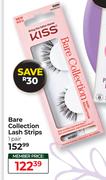 Kiss Bare Collection Lash Strips 1 Pair