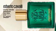 Roberto Cavalli Uomo Verde Assoluto For Him EDP-100ml