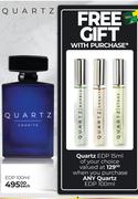 Quartz EDP 100ml With Free Quartz EDP 15ml
