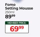 Ocurrrl Fomo Setting Mousse-250ml