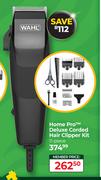 Wahl Home Pro Deluxe Corded Hair Clipper Kit 11 Piece