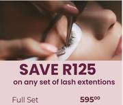 Lash Extensions (Full Set)