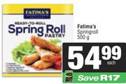 Fatima's Springroll-500g
