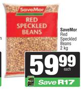 SaveMor Red Speckled Beans-2Kg
