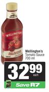 Wellington's Tomato Sauce-700ml