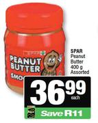 Spar Peanut Butter Assorted-400g
