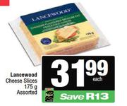 Lancewood Cheese Slices Assorted-175g