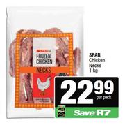 Spar Chicken Neckas-1Kg Per Pack