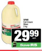 Spar Full Cream Maas-2Kg
