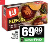 I&J Beefers Assorted-500g Per Pack
