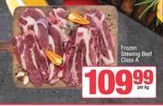 Frozen Stewing Beef Class A-Per Kg