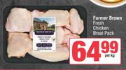 Farmer Brown Fresh Chicken Braai Pack-Per kg