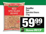 SaveMor Red Speckled Beans-2Kg