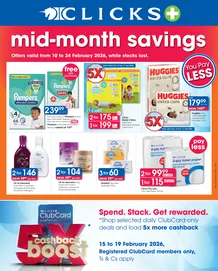 Clicks : Mid-Month Savings (10 February - 24 February 2026)