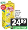 Danone Ultra Mel Custard Assorted-1L