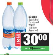 Aquelle Sparkling Flavoured Water Assorted-For 2 x 1.5L