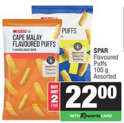 Spar Flavoured Puffs Assorted-For 2 x 100g