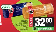 Bakers Blue Label Marie Biscuits Assorted-For Any 2 x 200g