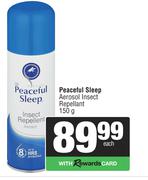 Peaceful Sleep Aerosol Insect Repellent-150g